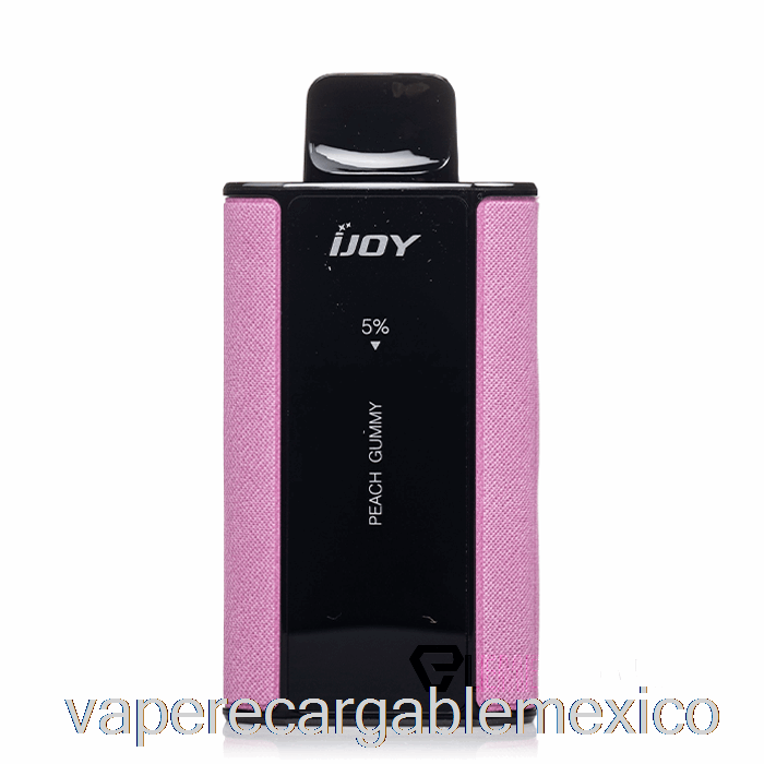 Vape Recargable Ijoy Captain 10000 Gomitas De Melocotón Desechables
